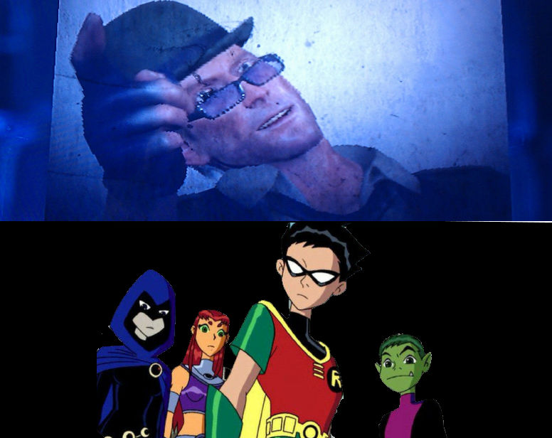 Riddler Gives The Challange To The Teen Titans by admiralRobertDecart ...