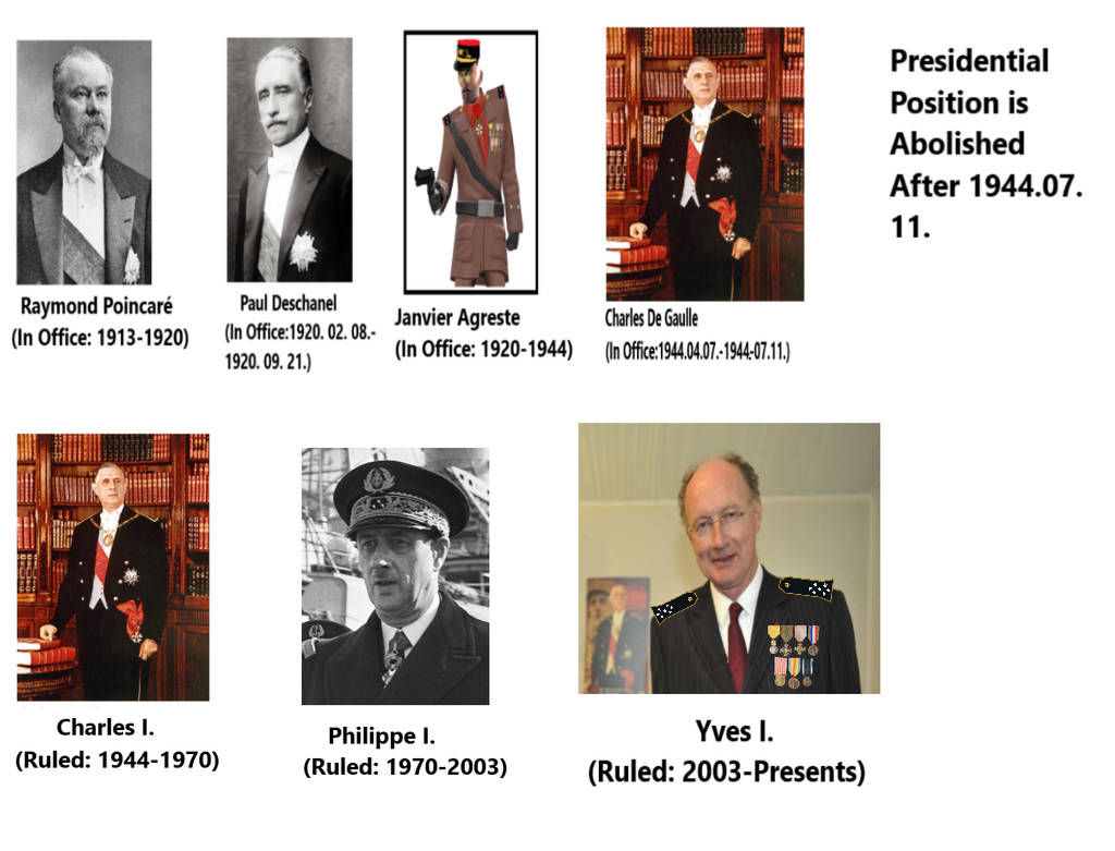 Presidents and Rulers of France(CN Lore) by admiralRobertDecart on ...