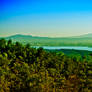 Lago Trasimeno (visto da Castel Rigone)