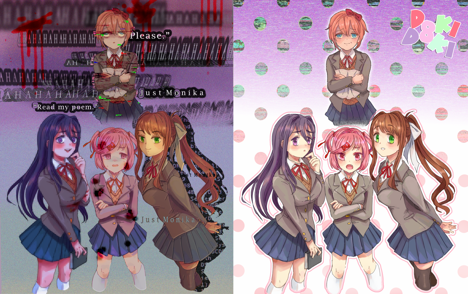 Doki Doki Literature Club Scared The Crap Out Of Me