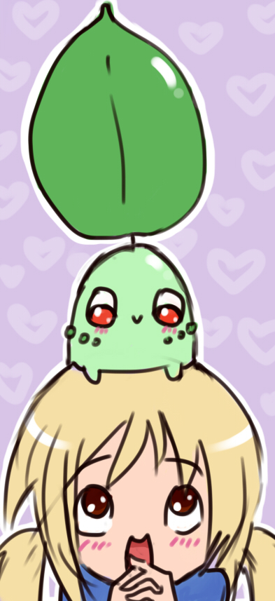 me and chikorita