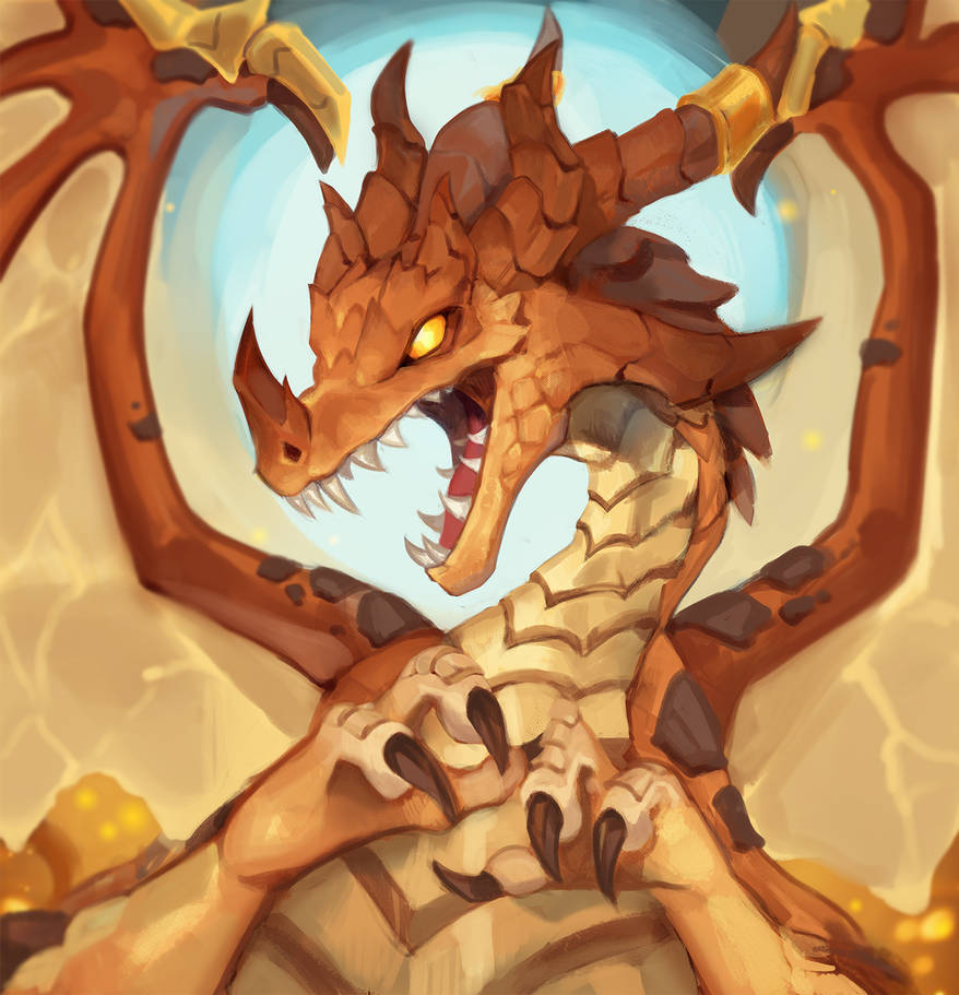 Bronze Dragon by alinormi on DeviantArt