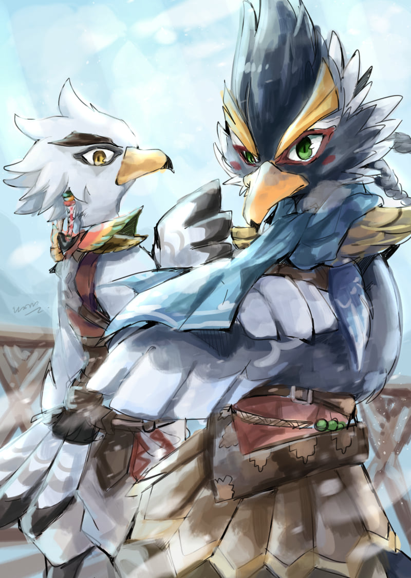 Female Rito Deviantart Rito warriors by hangdok on DeviantArt