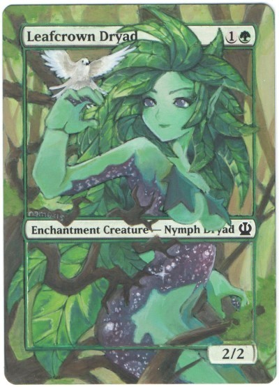 Magic The Gathering: Leafcrown Dryad