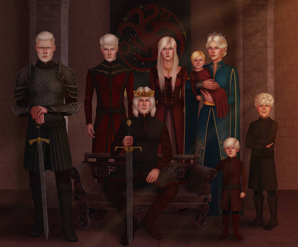 Aenys I Targaryen by paparinka on DeviantArt