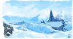 Hoth Landscape by Tsu-gambler