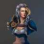 [Fanart] Jaina Proudmoore bust