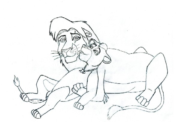 Kovu and me sketch