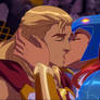 MOTU Revolution Adam and Teela Kiss 1