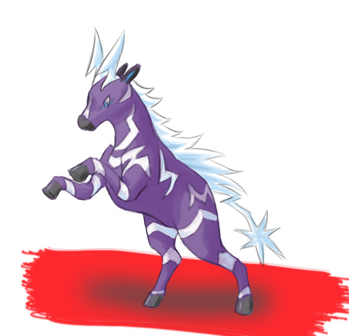 Pokemon Shiny Zeburaika By Miharuzee On Deviantart