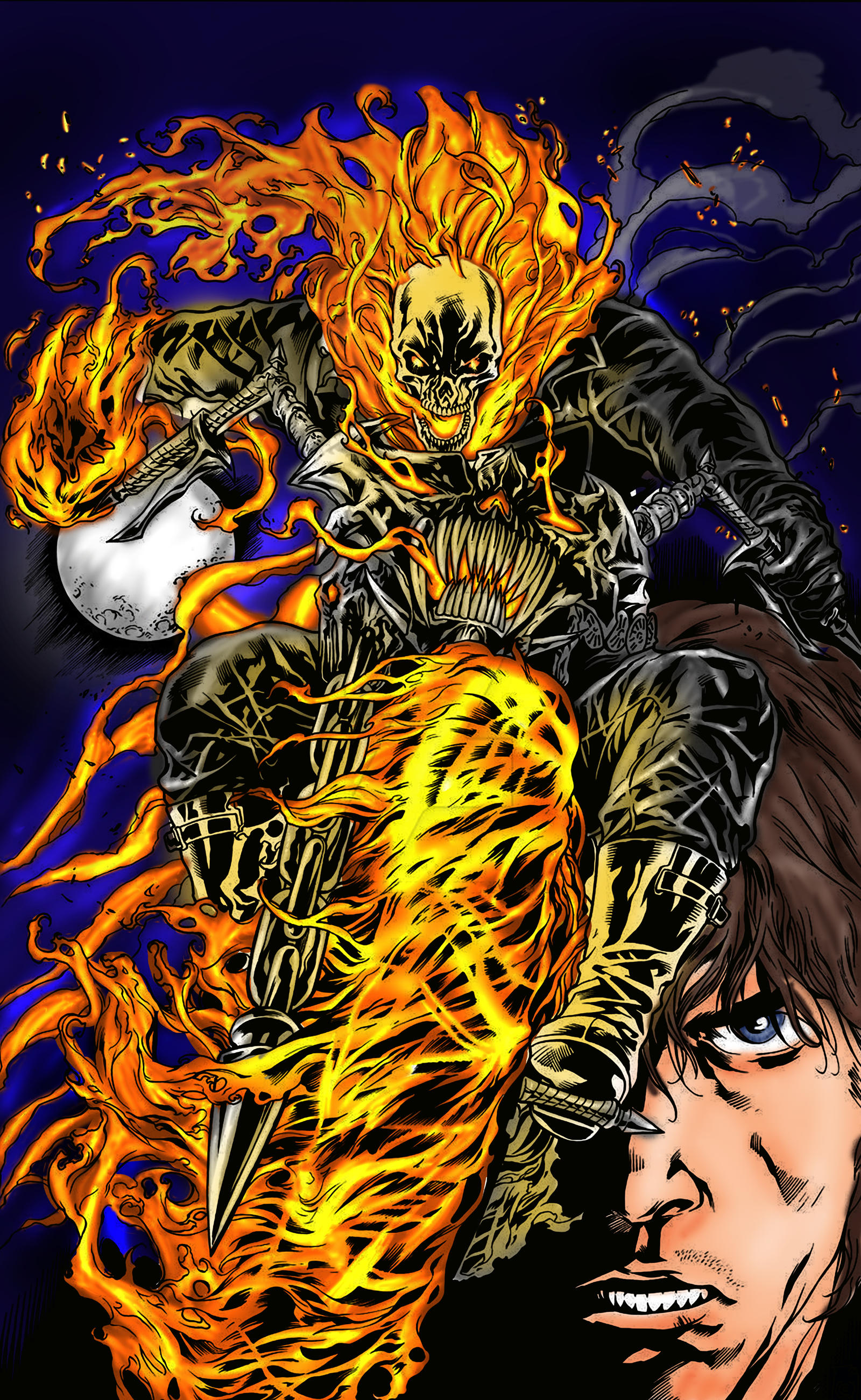 Ghost Rider Colors by thecrow523 on DeviantArt