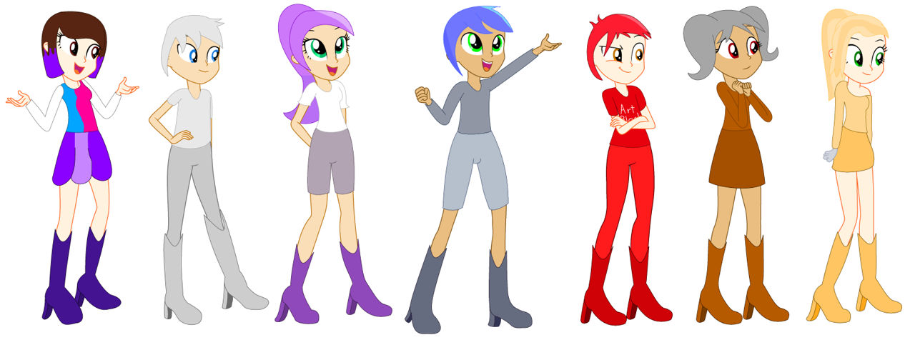 7 Objects Humanized by theobjectshowfan09 on DeviantArt