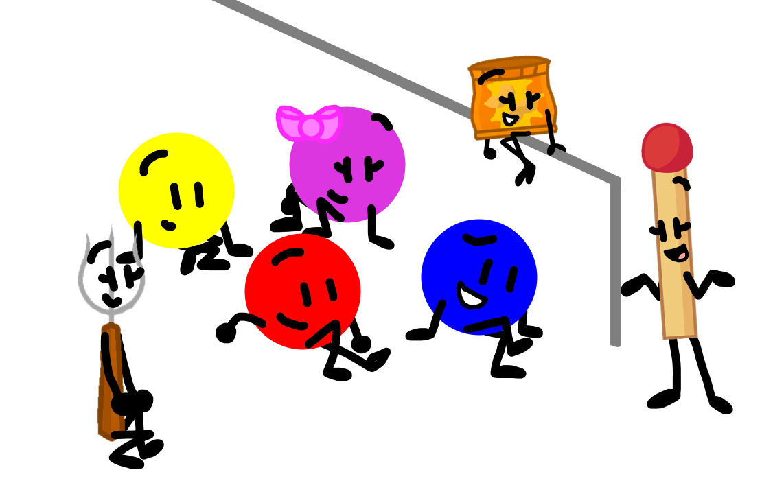 7 Ocs/Object Show Characters Having A Conversation by ...