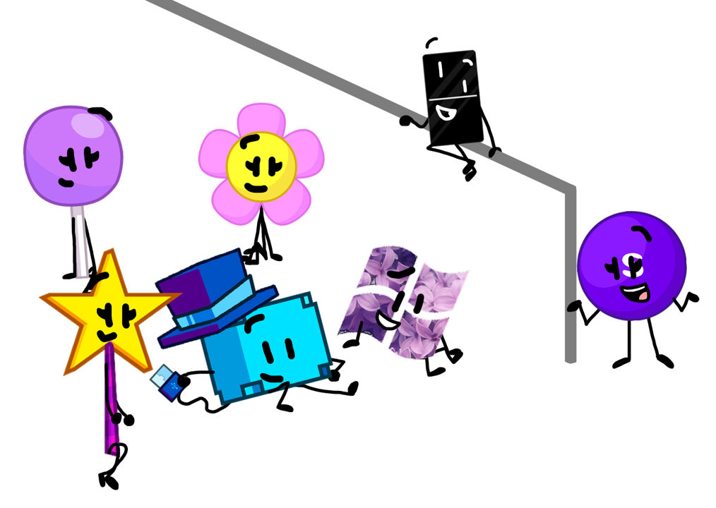 7 Ocs/Object Show Characters Having A Conversation by ...