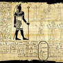 Nyarlathotep in hieroglyphics