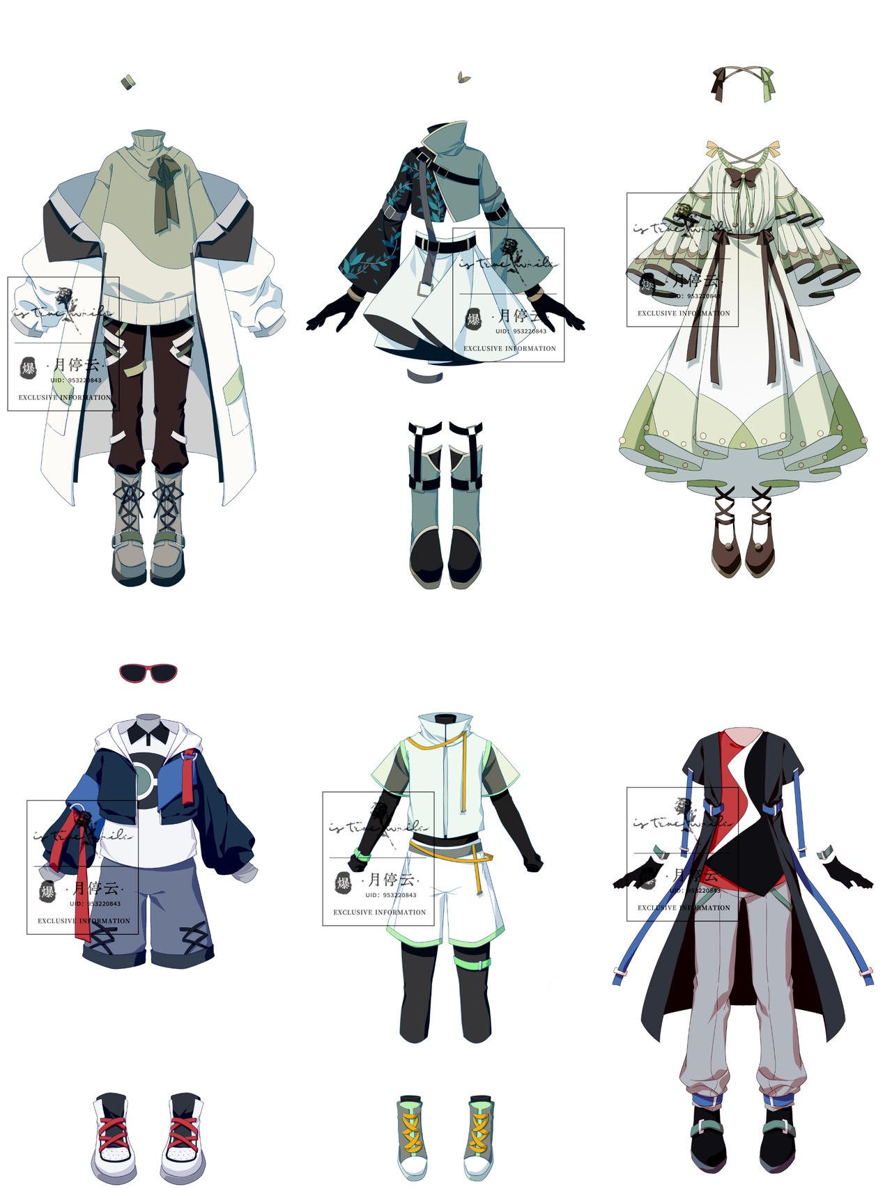 commission---Outfit design for OC by 77CosMos on DeviantArt