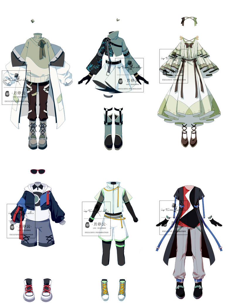 commission---Outfit design for OC by 77CosMos on DeviantArt