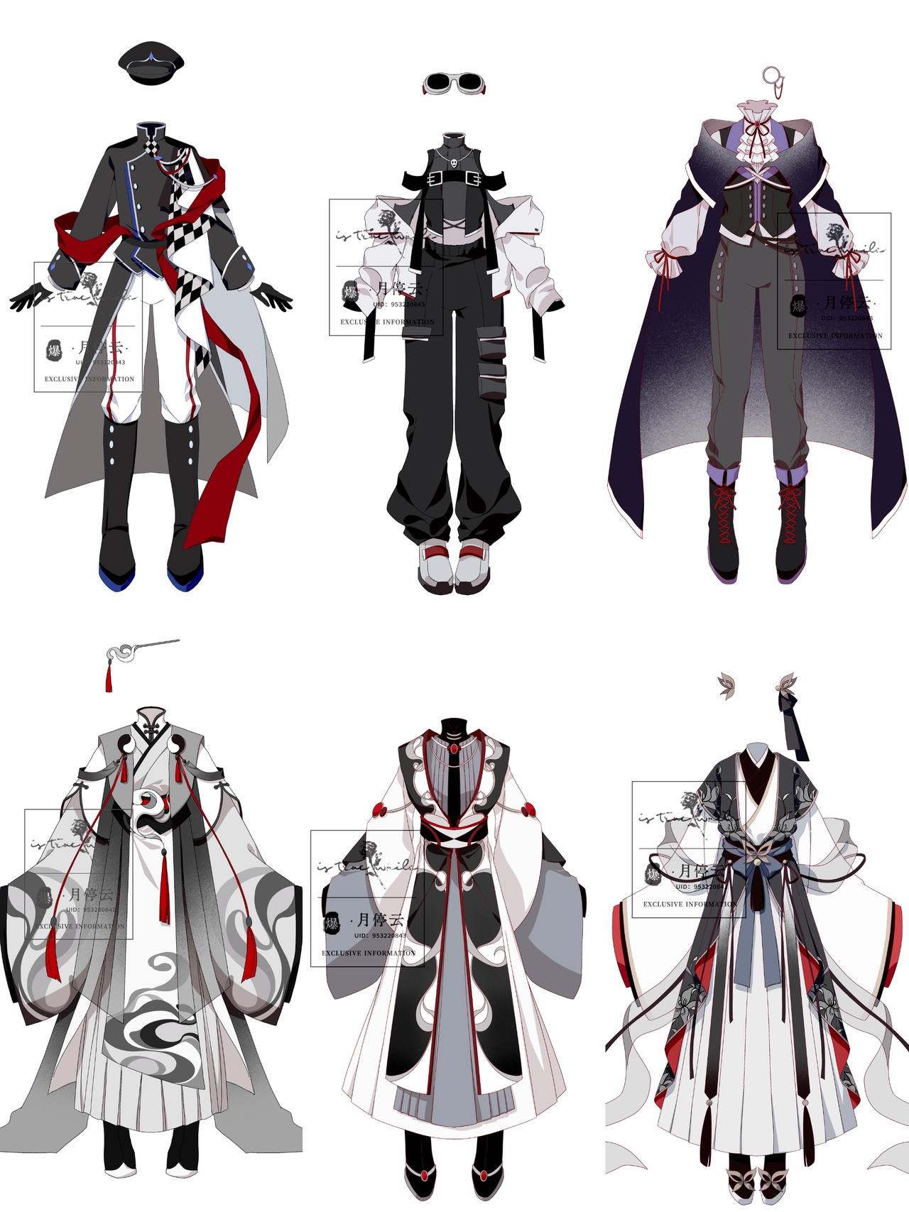 commission---Outfit design for OC by 77CosMos on DeviantArt