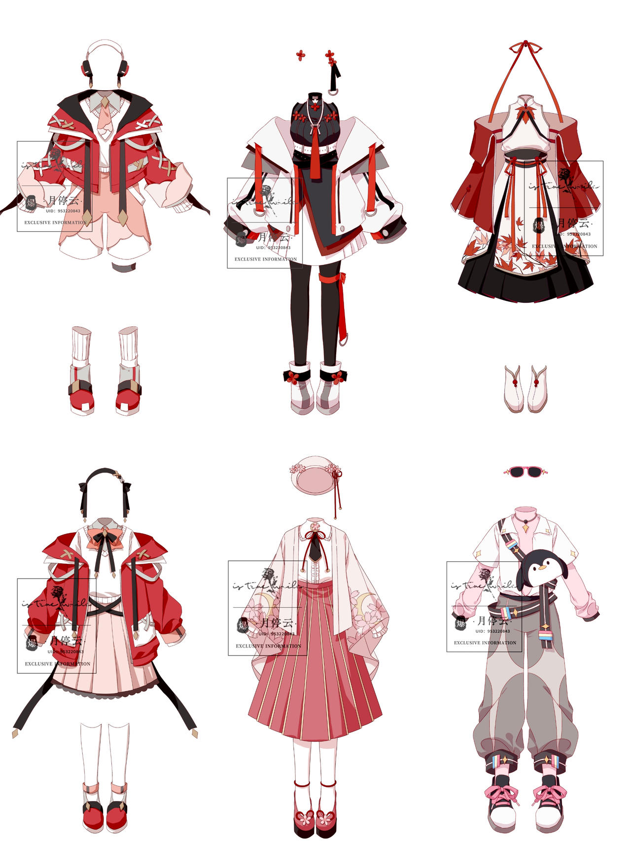commission---Outfit design for OC by 77CosMos on DeviantArt