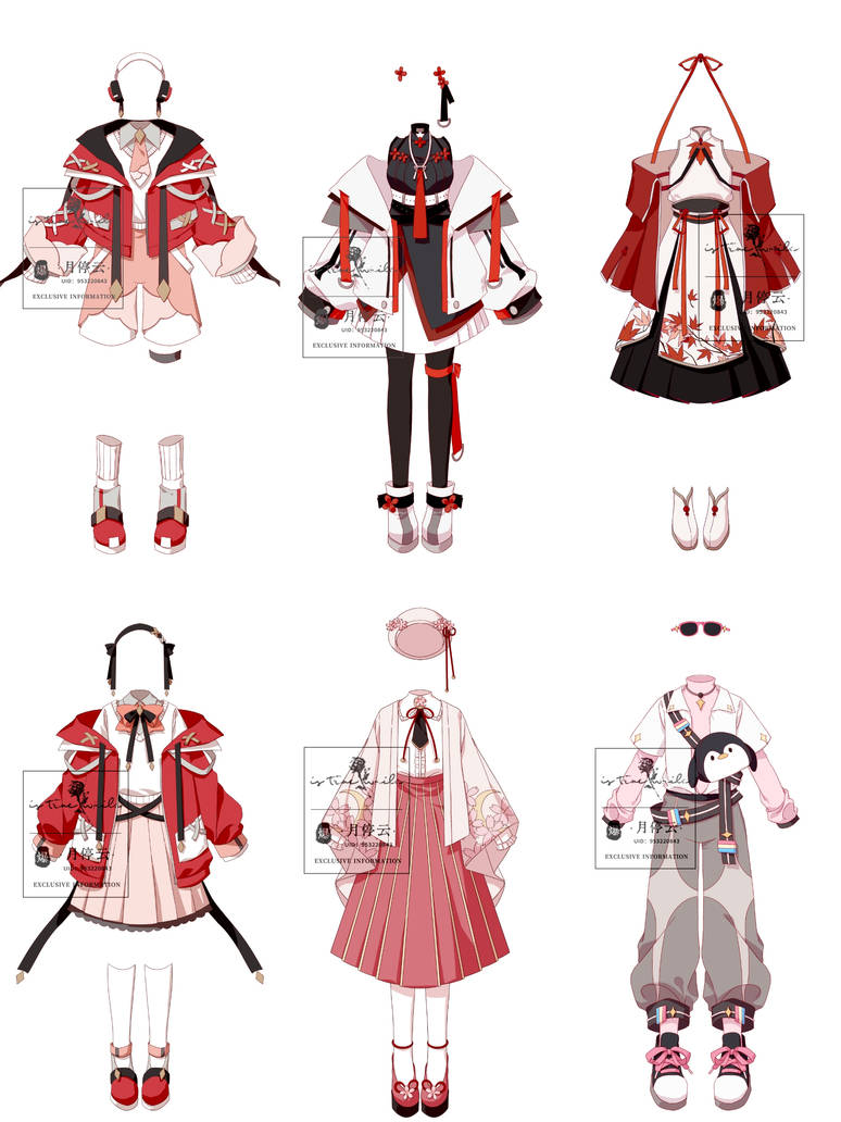 commission---Outfit design for OC by 77CosMos on DeviantArt