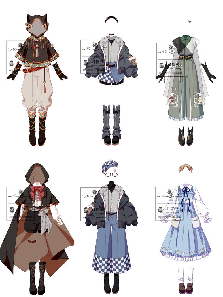 commission---Outfit design for OC by 77CosMos on DeviantArt