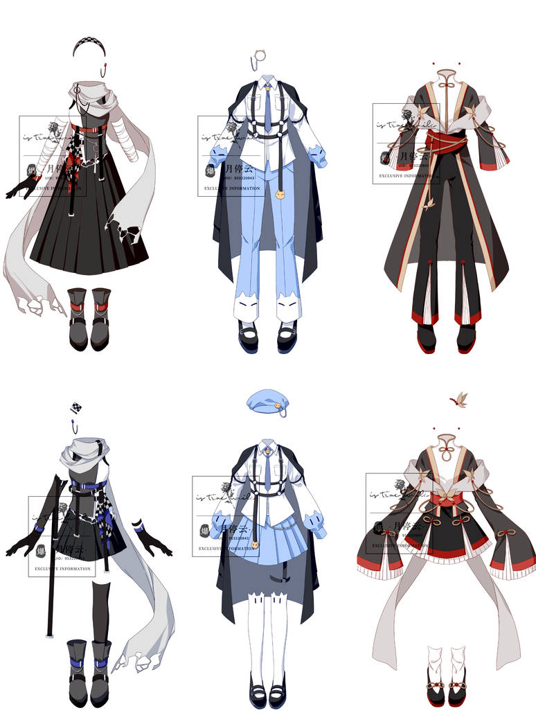 commission---Outfit design for OC by 77CosMos on DeviantArt
