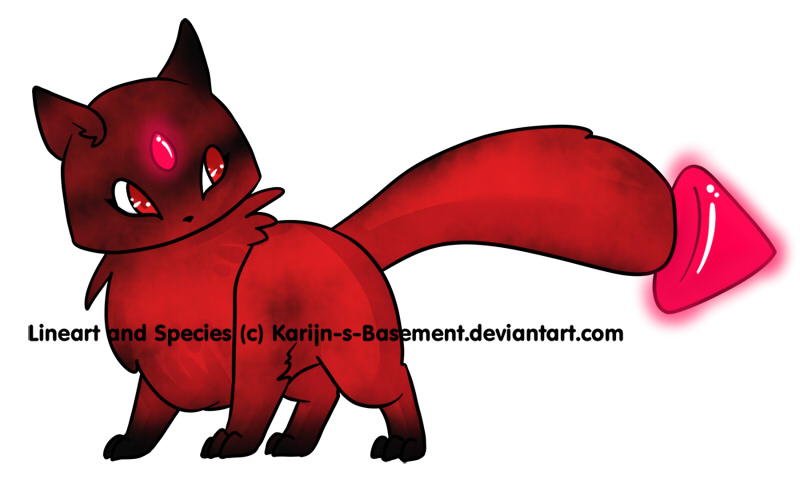 Demon Cat Adoptable [Closed]