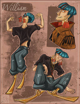 Sketch page William #3