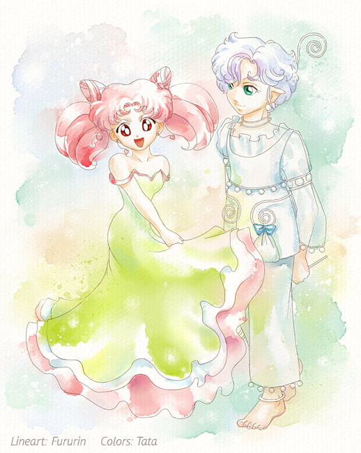 ChibiUsa and Peruru