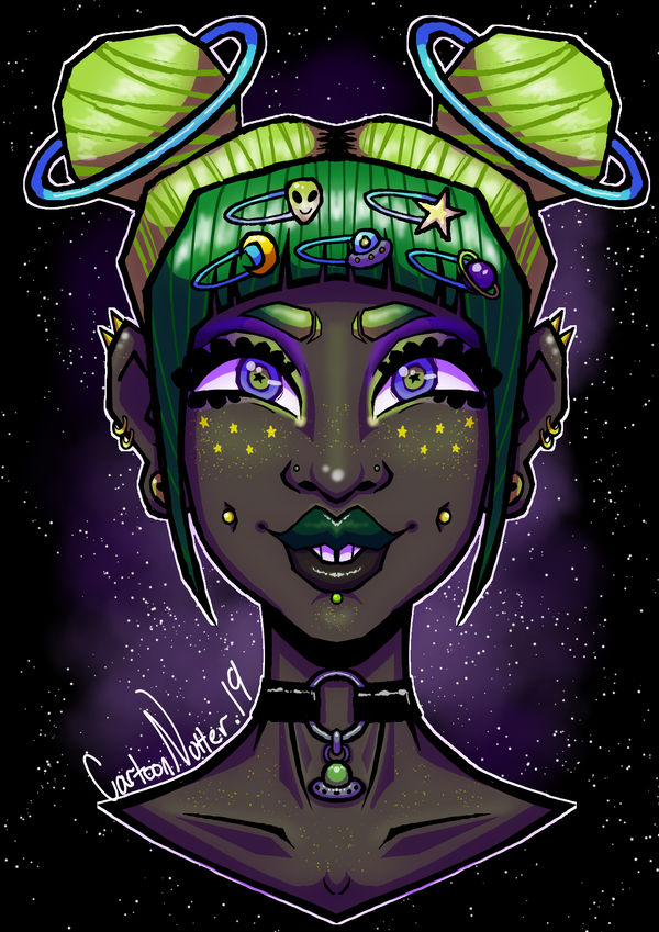 Alien Decora Girl by CartoonNutter on DeviantArt