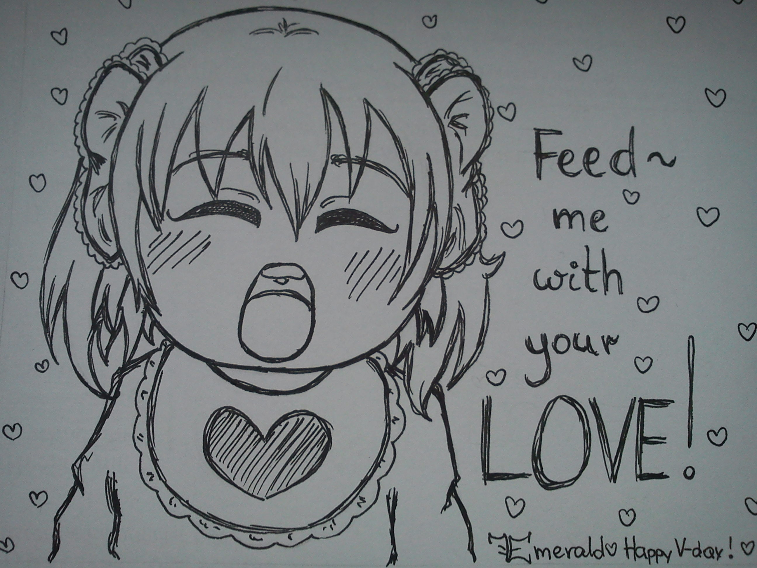 W.I.P.: Feed me with your love! :.