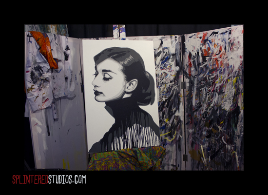 Audrey Hepburn by StephenQuick
