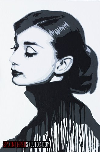 Audrey Hepburn by StephenQuick