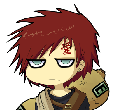 Gaara png by Hidan-Sama1408-2 on deviantART