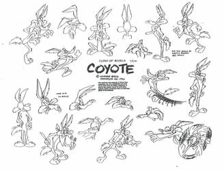 Wile E Coyote Tutorials and Model Sheets on LooneyTunesTutorials ...