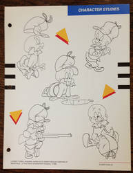 Elmer Fudd Poses by guibor