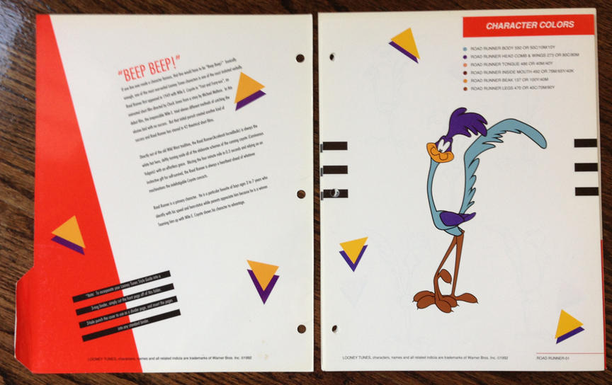 Route Runner Color Road Runner Color Chart by guibor on DeviantArt