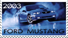 2003 Mustang stamp