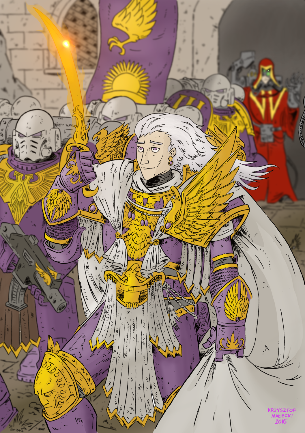 WH40K:Fulgrim by KrzysztofMalecki on DeviantArt