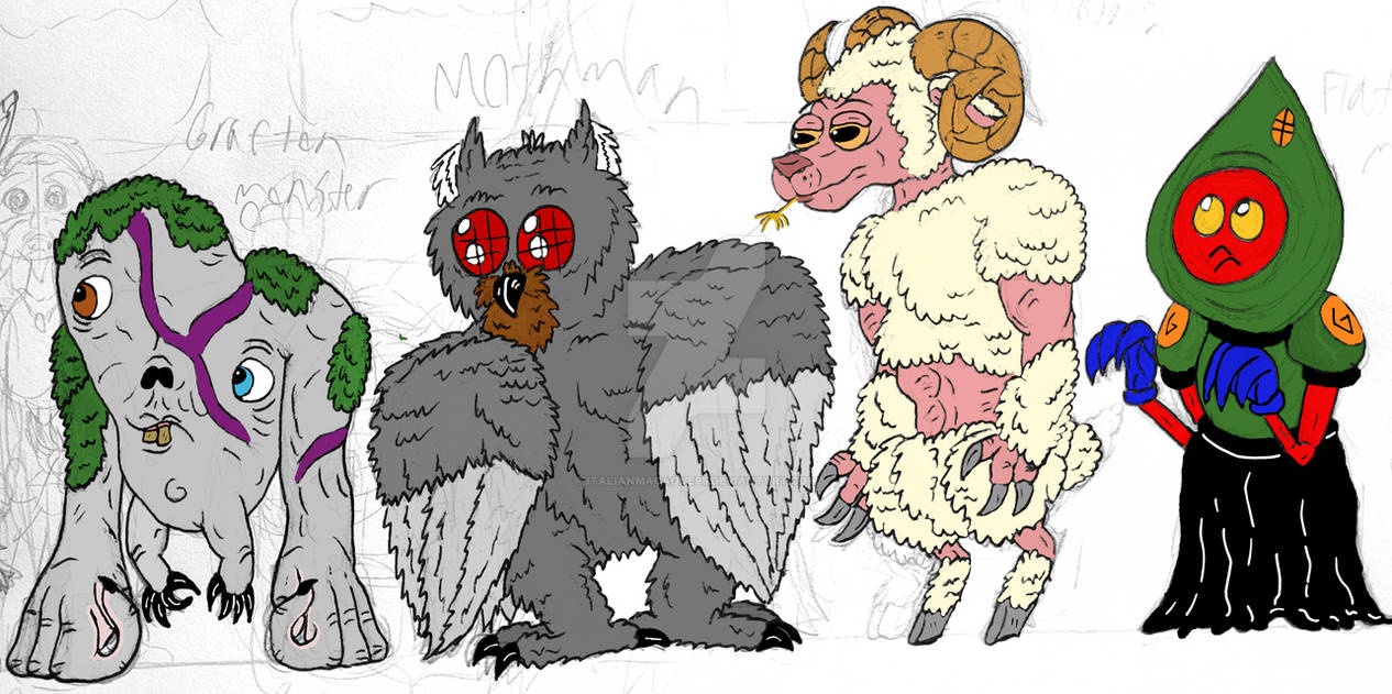 Cryptids of West Virginia by ItalianMacaque95 on DeviantArt