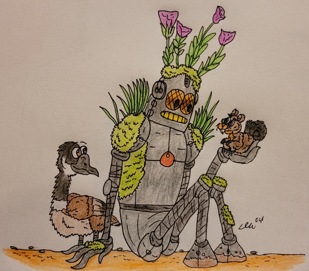 The Wild Robot by ItalianMacaque95 on DeviantArt