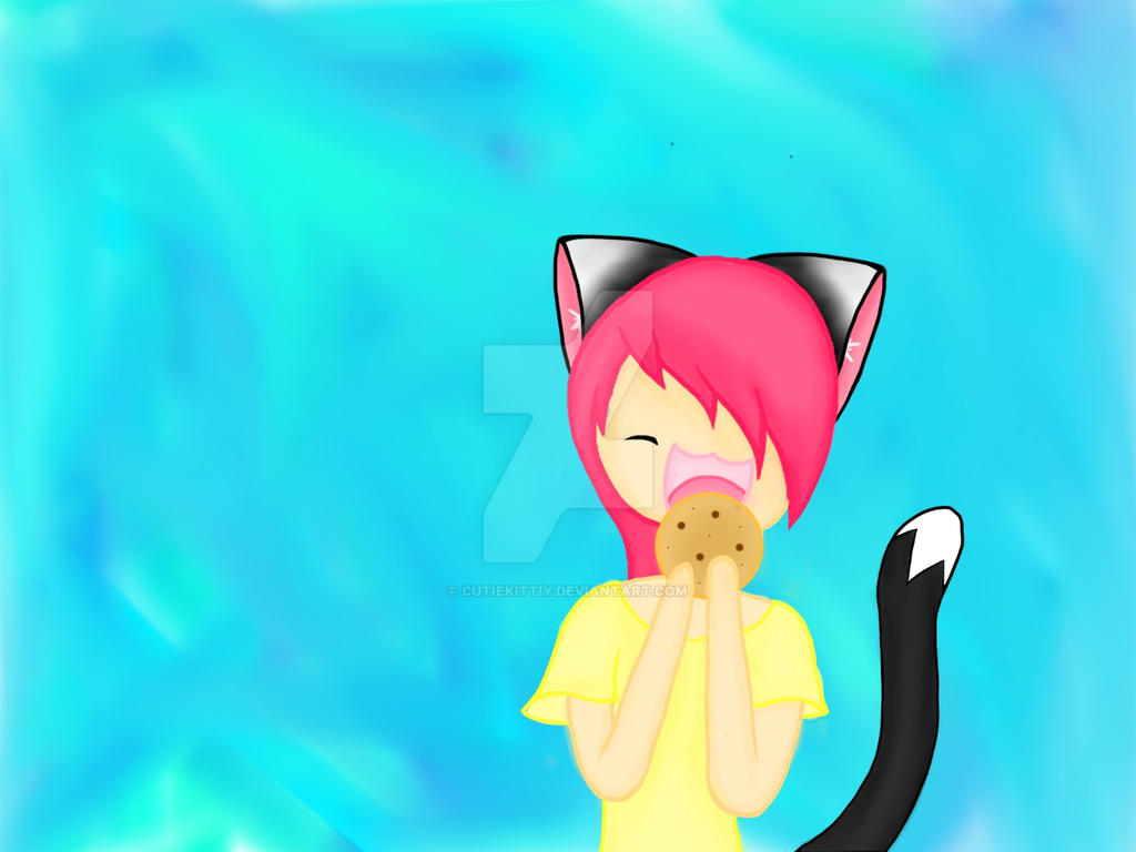 Cecilia Eats A Cookie 2