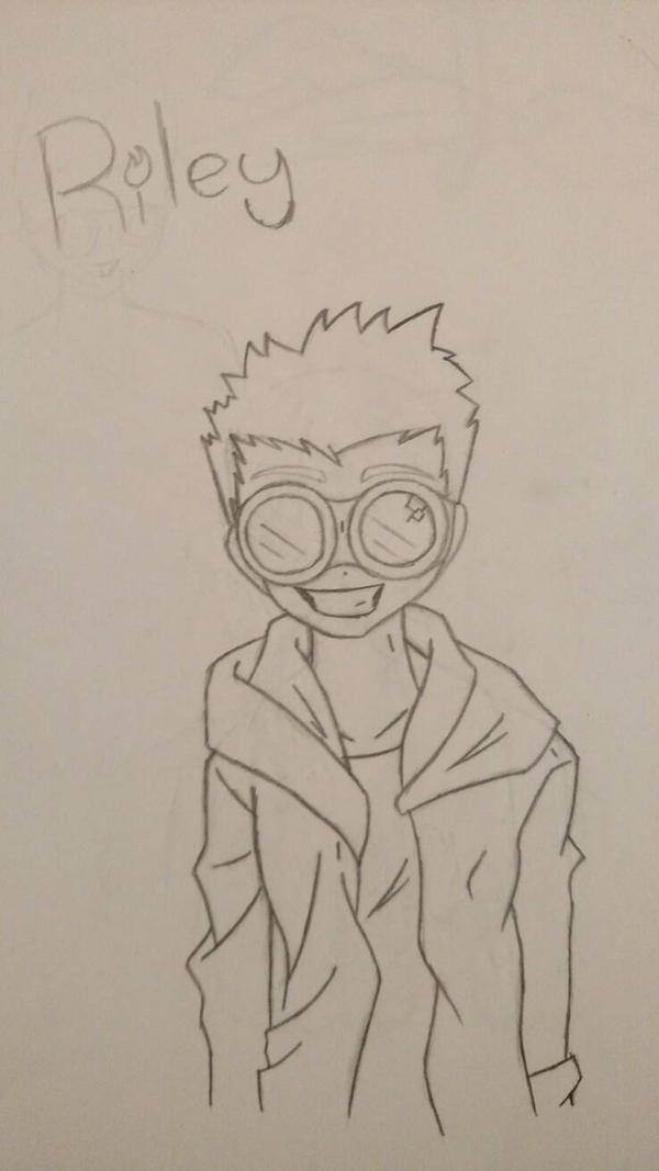 Riley Sketch by ElectricEevee on DeviantArt