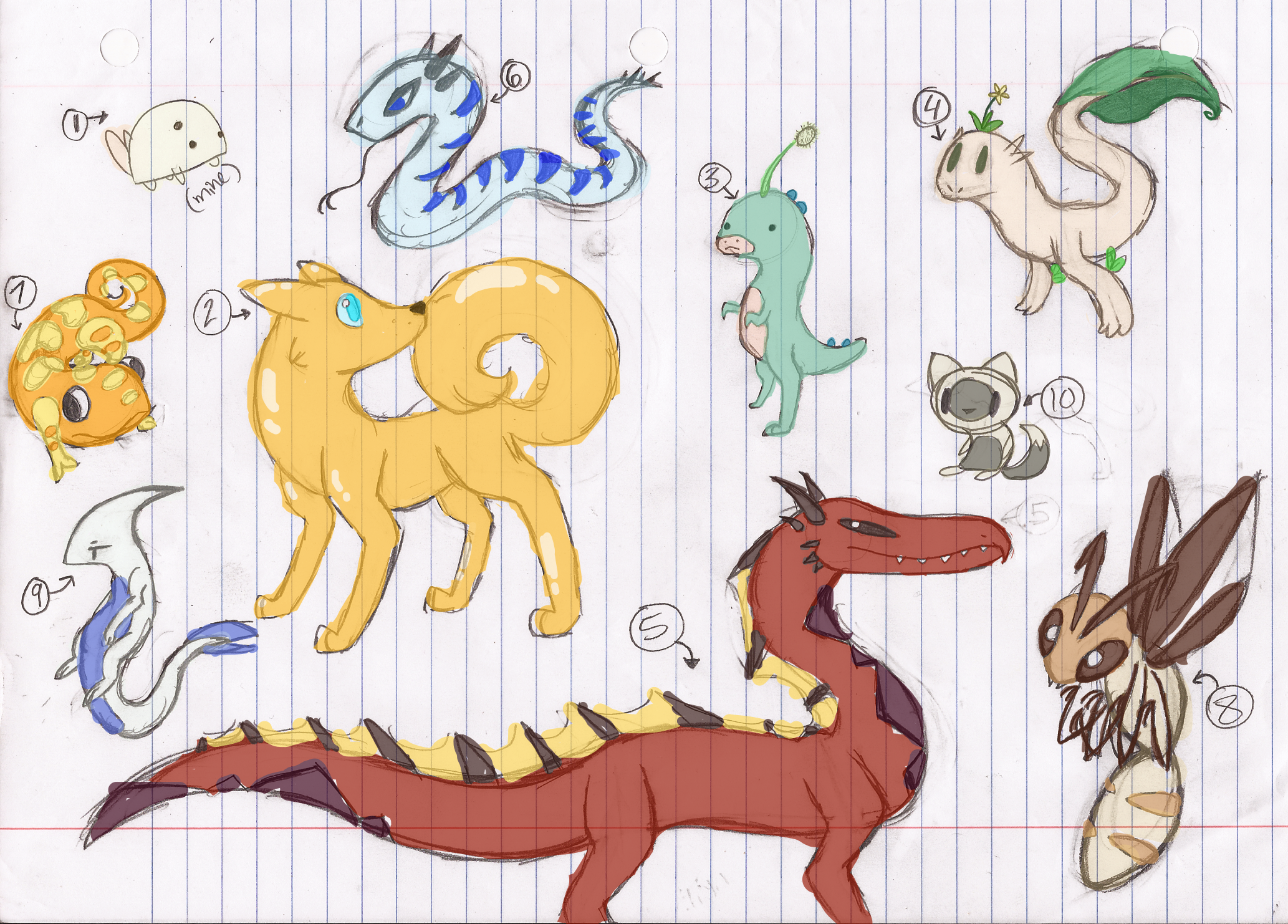 -CLOSED- Assorted Creature Adopt Batch 4