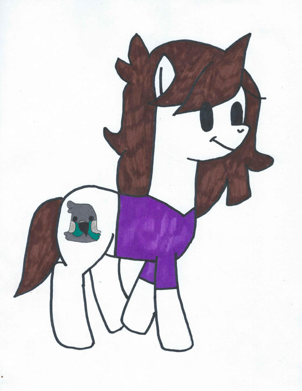 Jaiden Animations Pony by DaChosta on DeviantArt