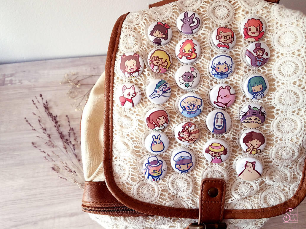 Studio Ghibli Advent Calendar Stuffers by ShugulupSketches on DeviantArt Studio Ghibli Advent Calendar Stuffers by ShugulupSketches on DeviantArt