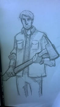 Rick Grimes sketch