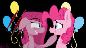 Pinkie And Pinkamena SpeedPaint