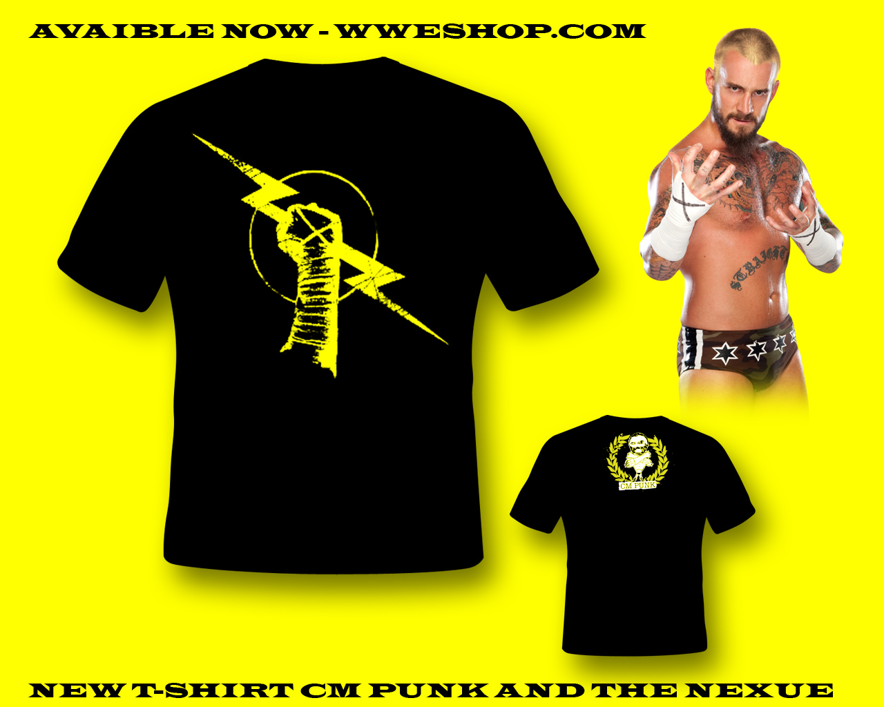 new T-Shirt Cm Punk