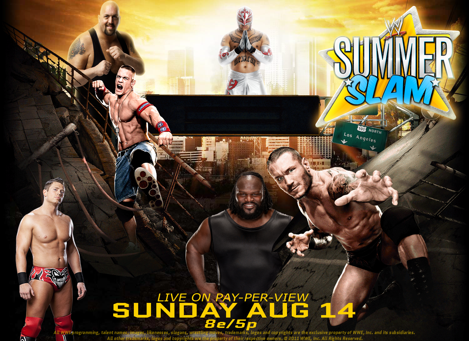 SummerSlam 2011 Wallpaper